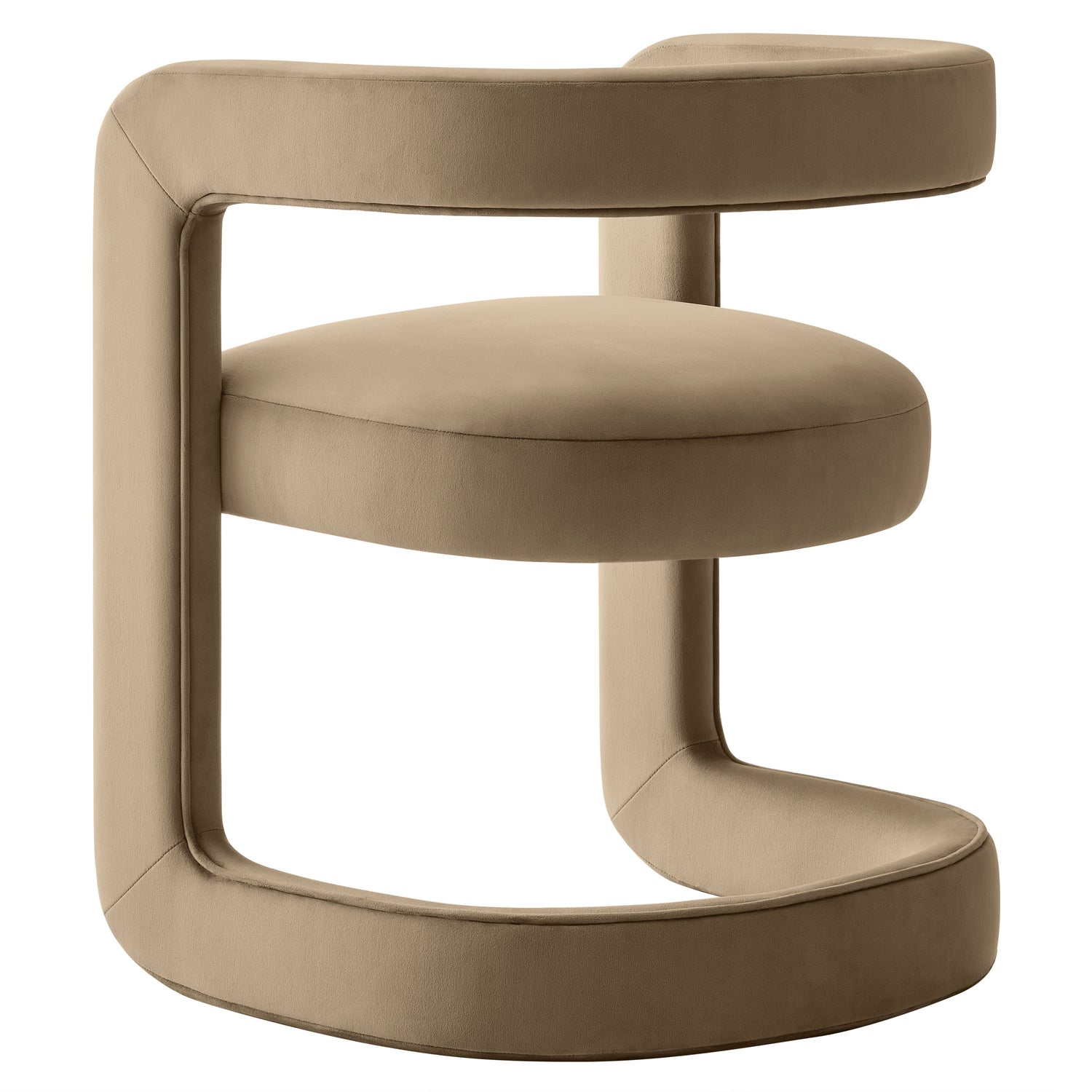 Winslow Barrel Performance Velvet Dining Chair  by Modway