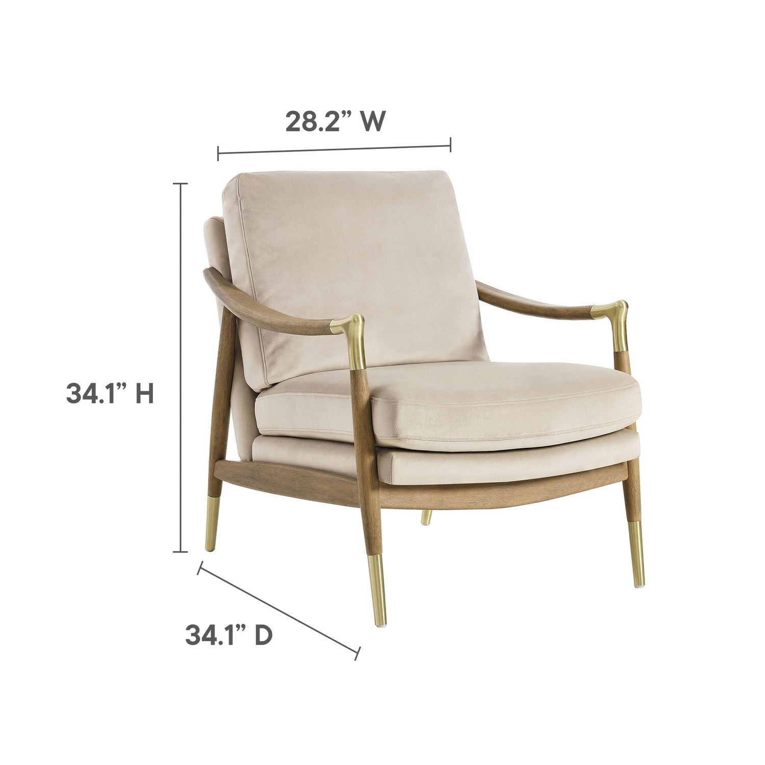 Langford Accent Armchair by Modway