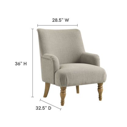 Ellington Fabric Upholstered Accent Armchair by Modway