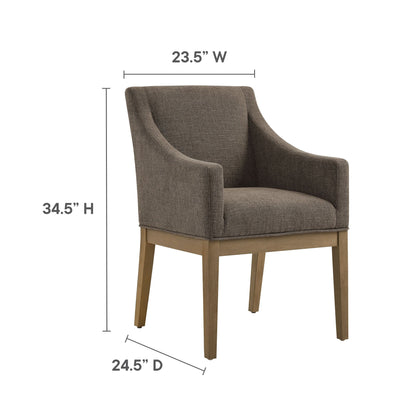 Alton Fabric Upholstered Dining Armchair by Modway