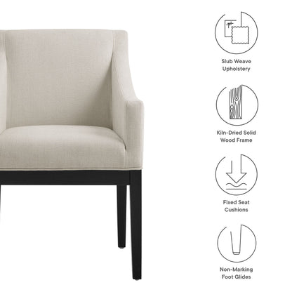 Alton Fabric Upholstered Dining Armchair by Modway