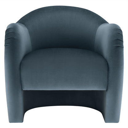 Compose Performance Velvet Accent Chair By HouseBean