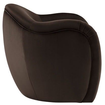 Compose Performance Velvet Accent Chair By HouseBean