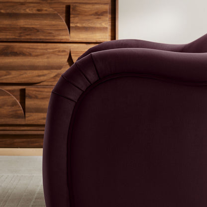 Compose Performance Velvet Accent Chair By HouseBean