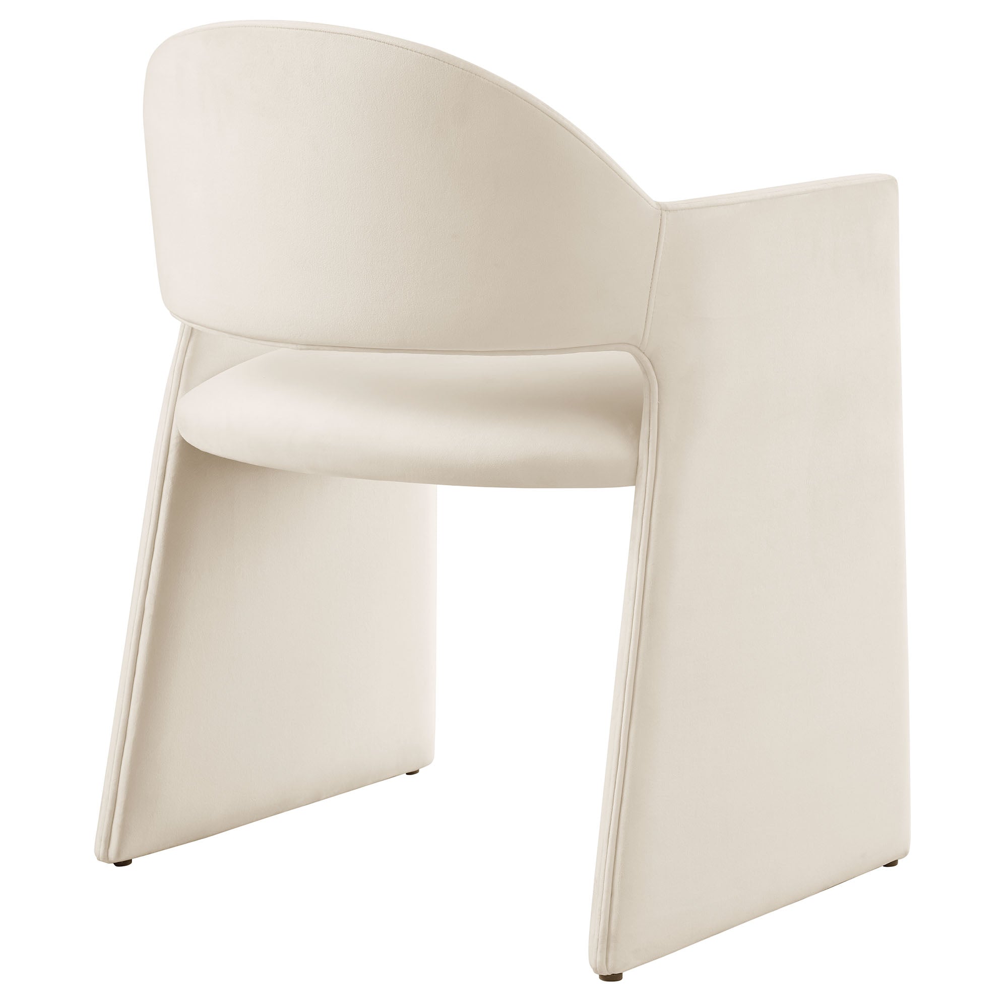 Talia Performance Velvet Dining Armchair By HouseBean