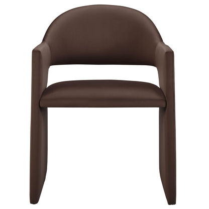 Talia Performance Velvet Dining Armchair By HouseBean