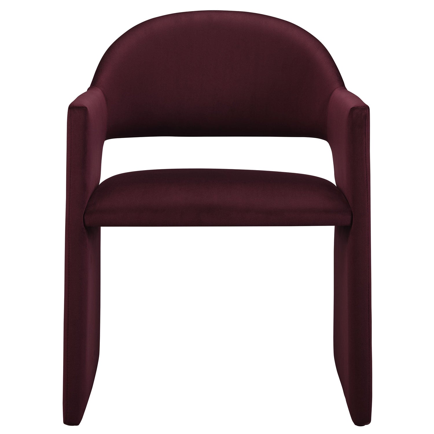 Talia Performance Velvet Dining Armchair By HouseBean