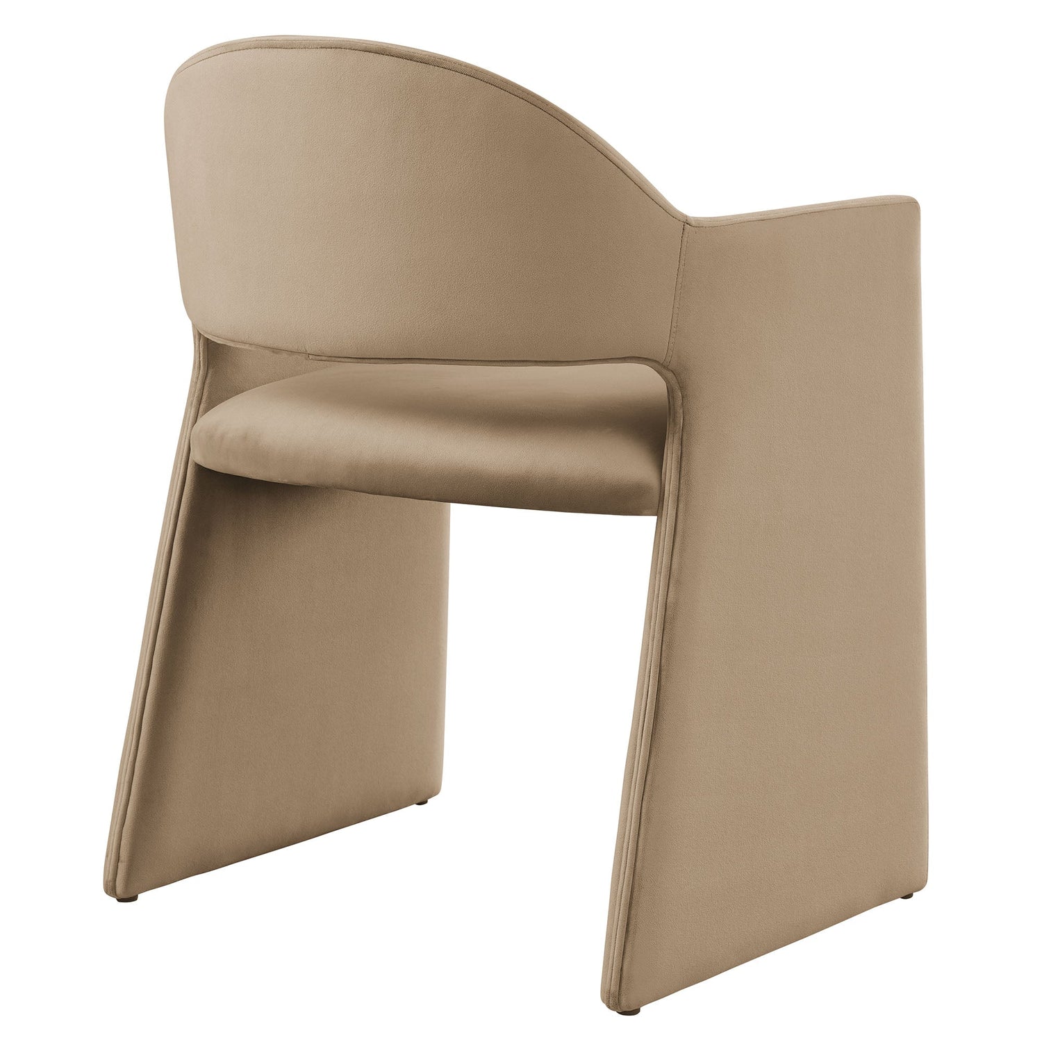 Talia Performance Velvet Dining Armchair By HouseBean