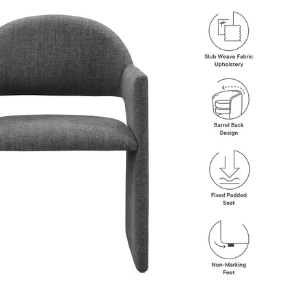 Talia Upholstered Fabric Dining Armchair By HouseBean