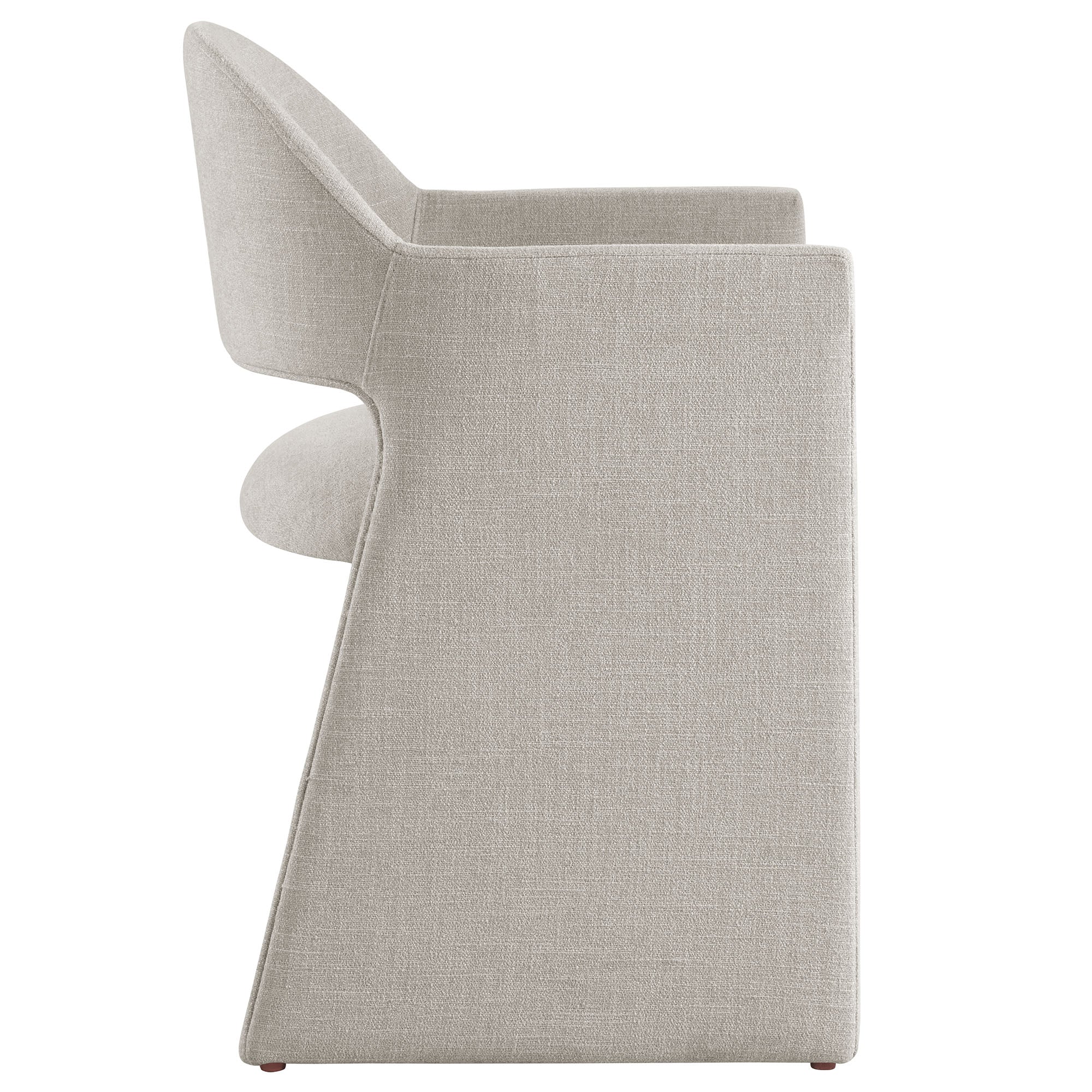 Talia Upholstered Fabric Dining Armchair By HouseBean