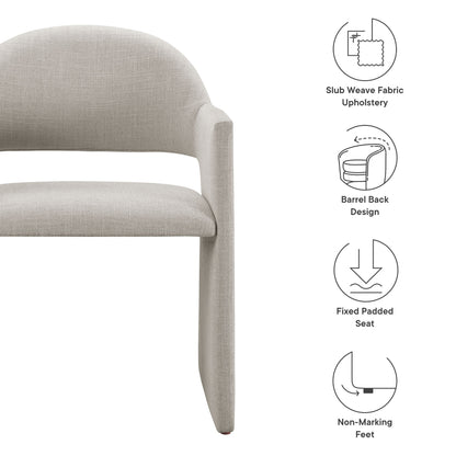 Talia Upholstered Fabric Dining Armchair By HouseBean