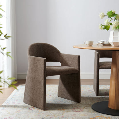 Talia Upholstered Fabric Dining Armchair By HouseBean