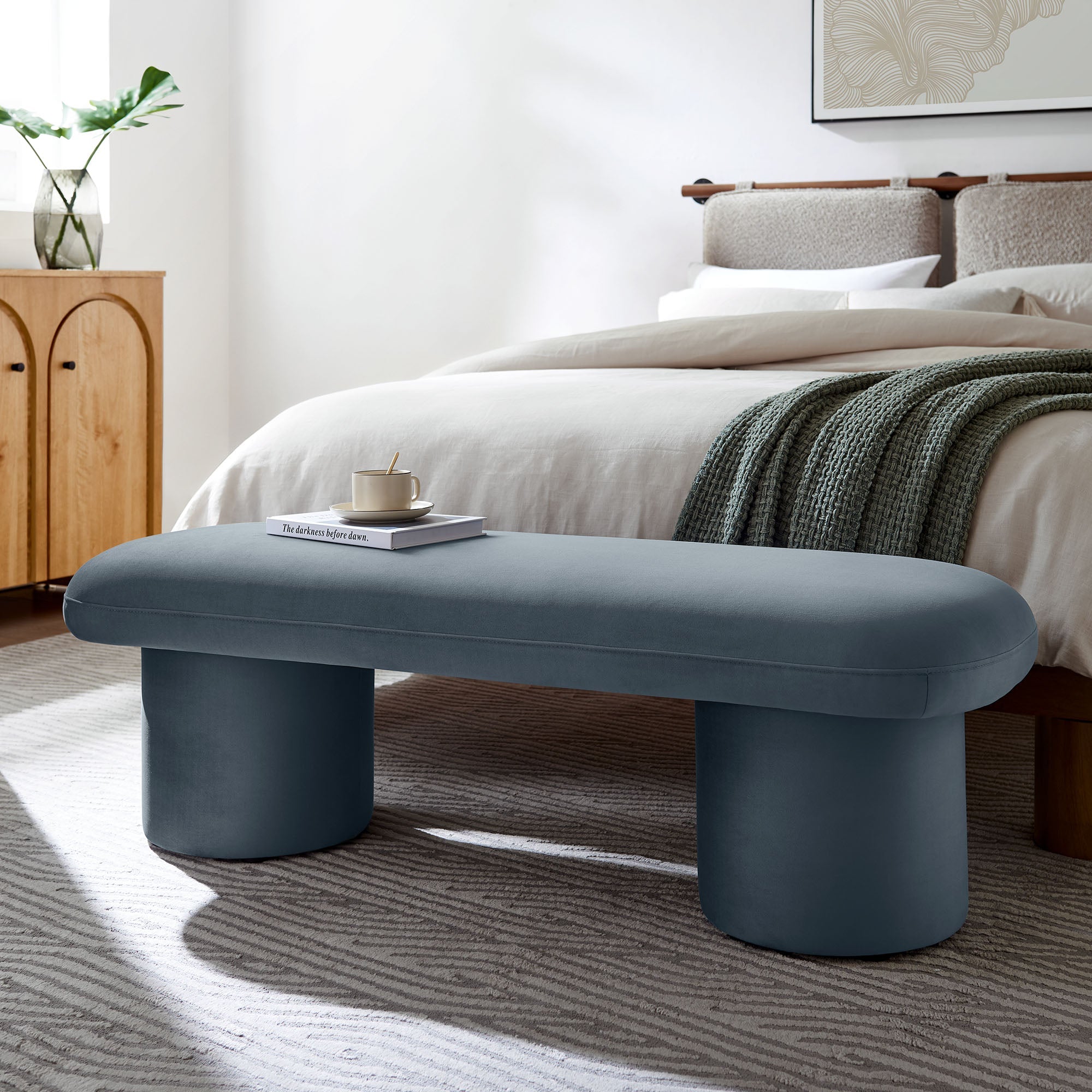 Orla Upholstered Bench by Modway