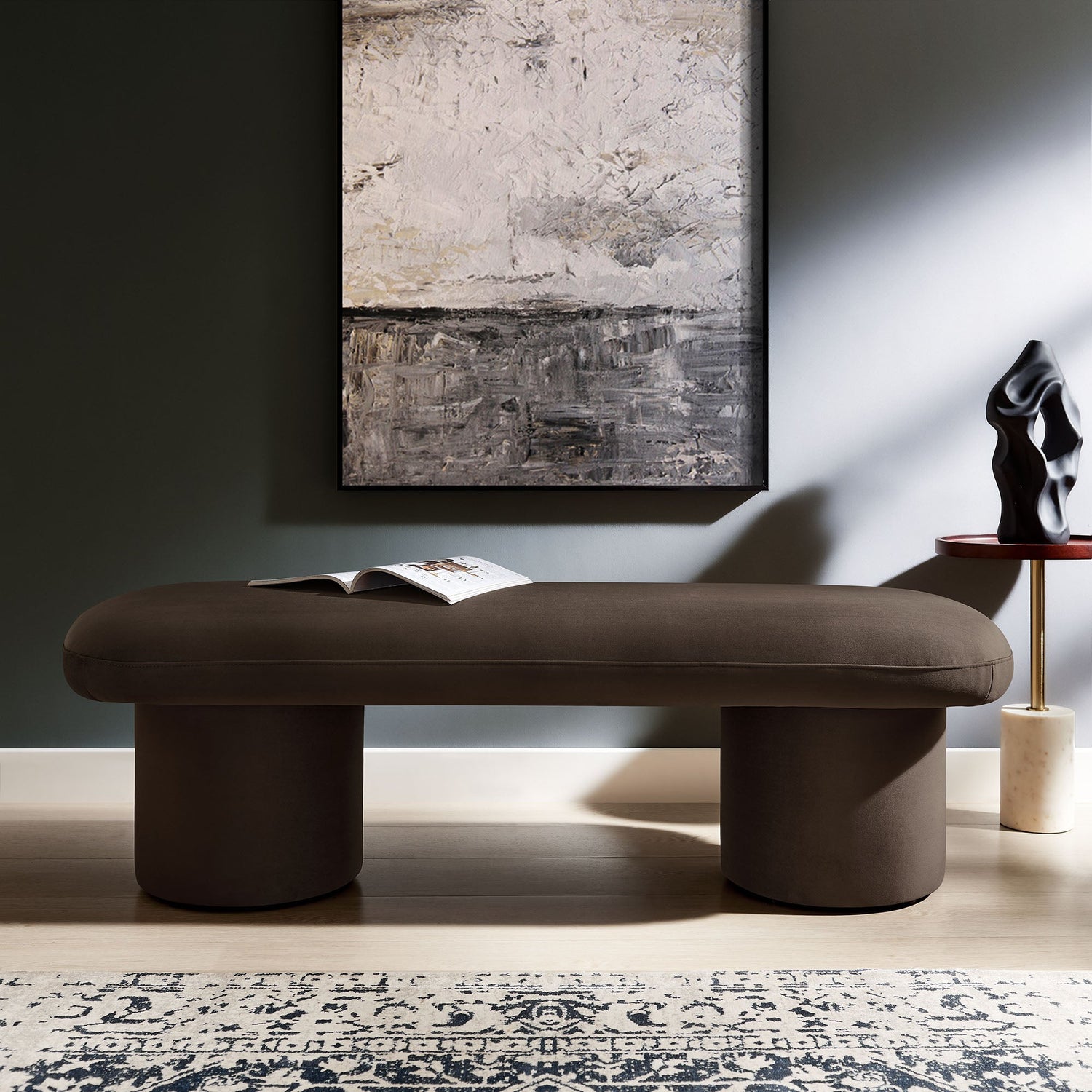 Orla Upholstered Bench by Modway