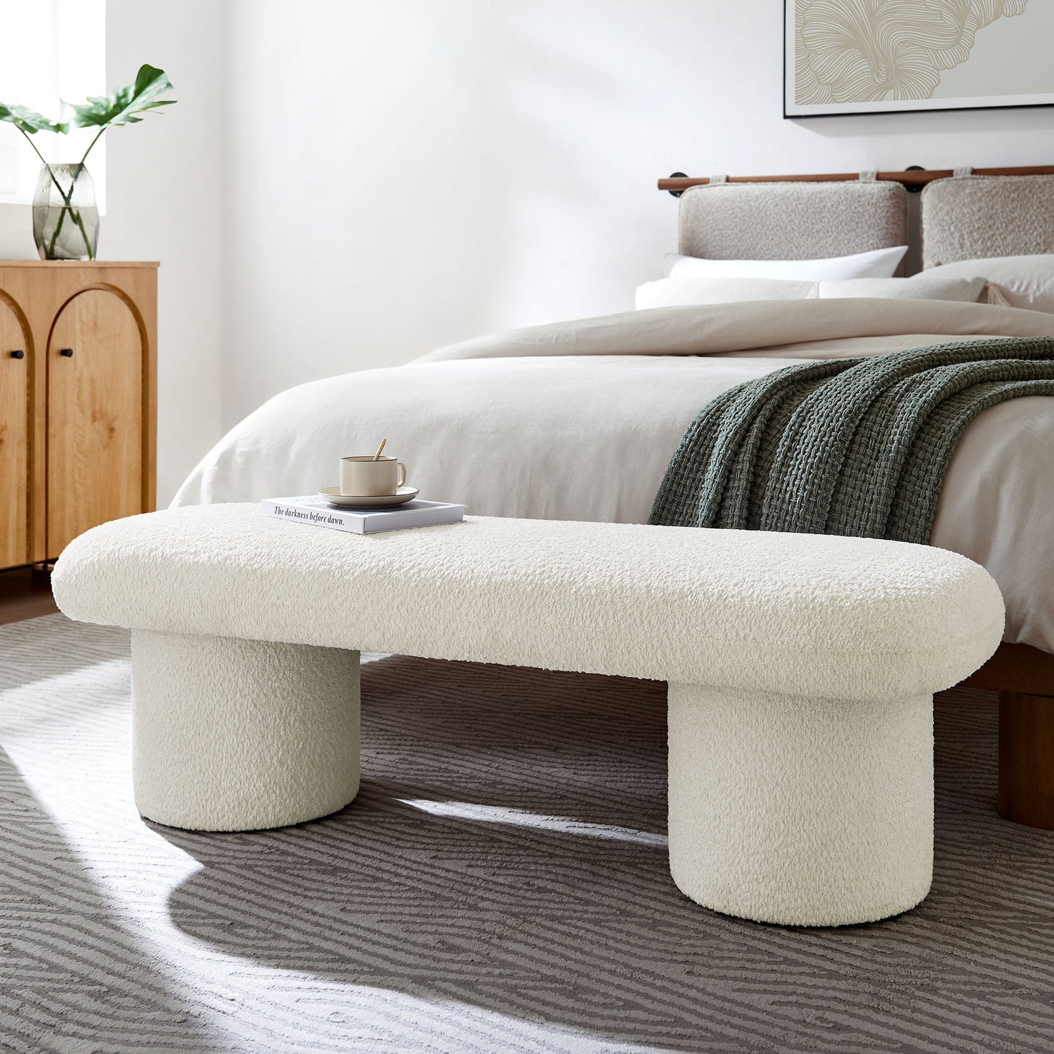 Orla Upholstered Bench by Modway