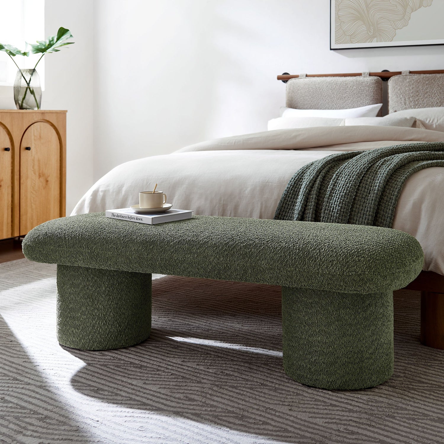 Orla Upholstered Bench by Modway