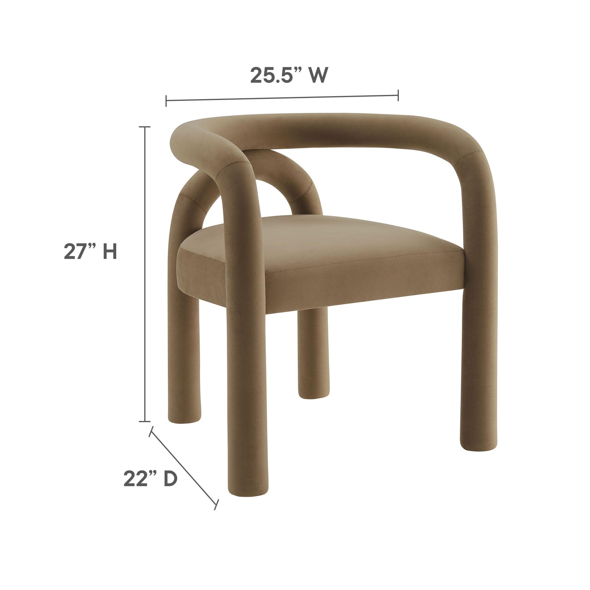 Astrid Performance Velvet Dining Chair by Modway