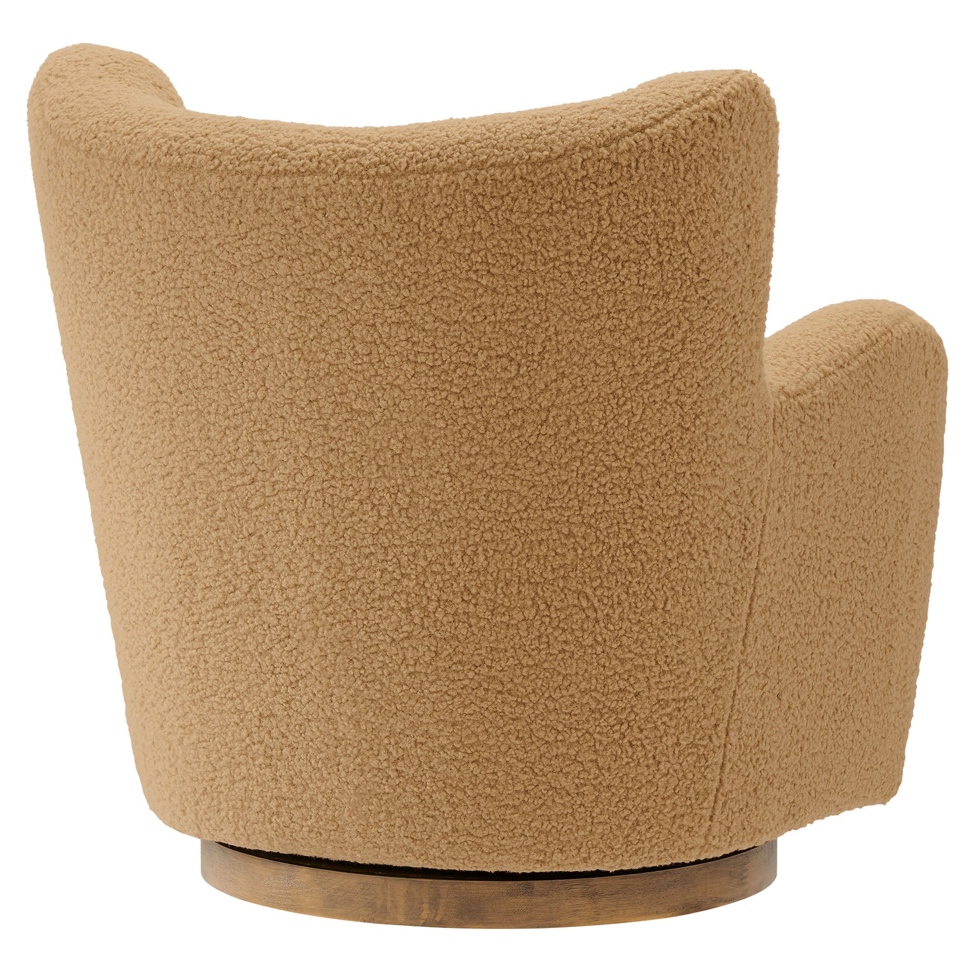 Montrose Wingback Sherpa Swivel Accent Chair by Modway