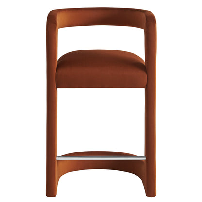 Winslow Performance Velvet Counter Stool by Modway