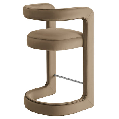 Winslow Performance Velvet Counter Stool by Modway