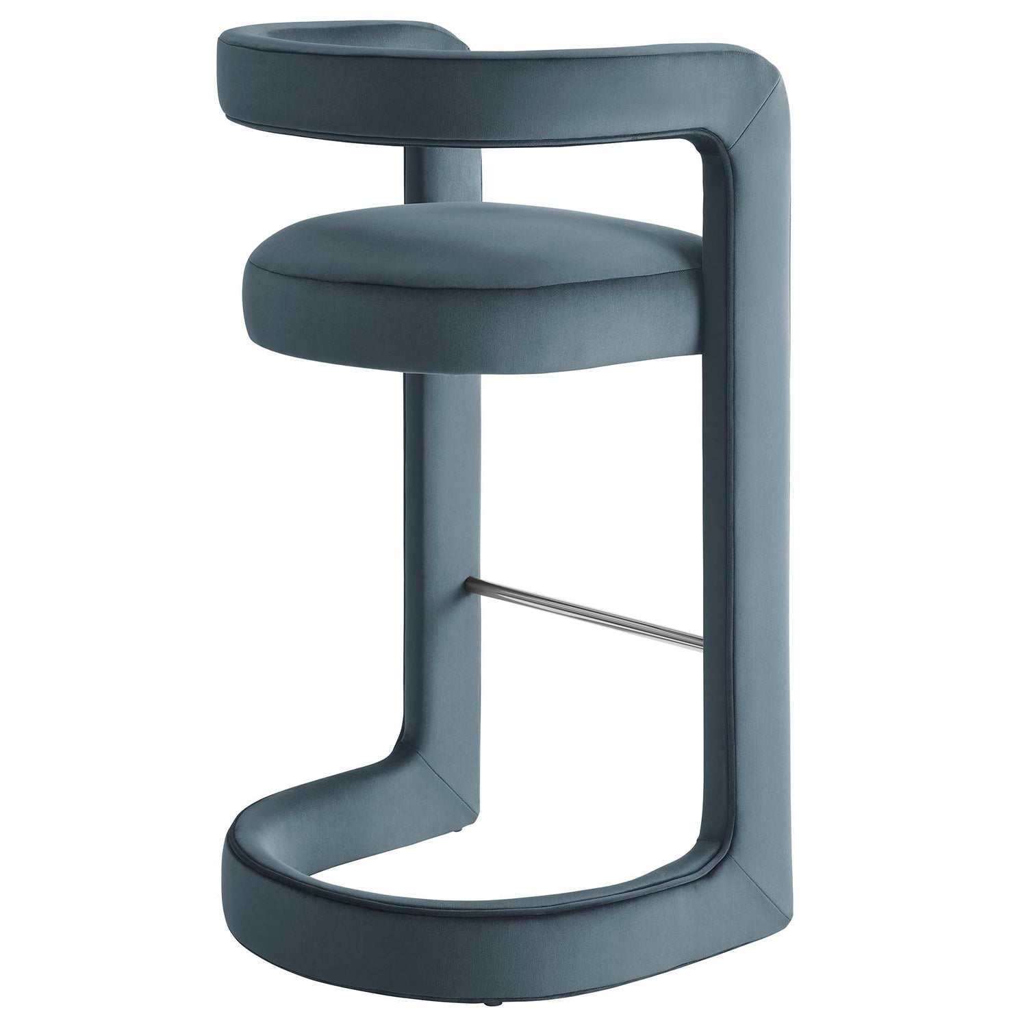 Winslow Performance Velvet Bar Stool by Modway