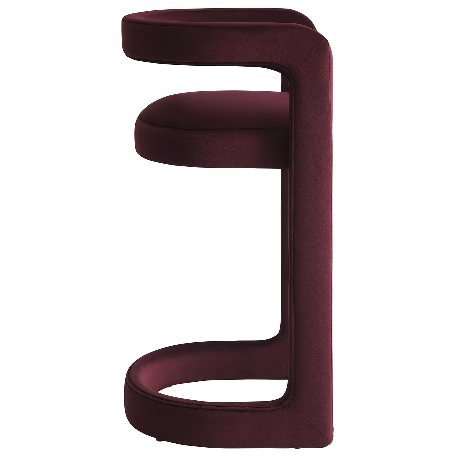 Winslow Performance Velvet Bar Stool by Modway