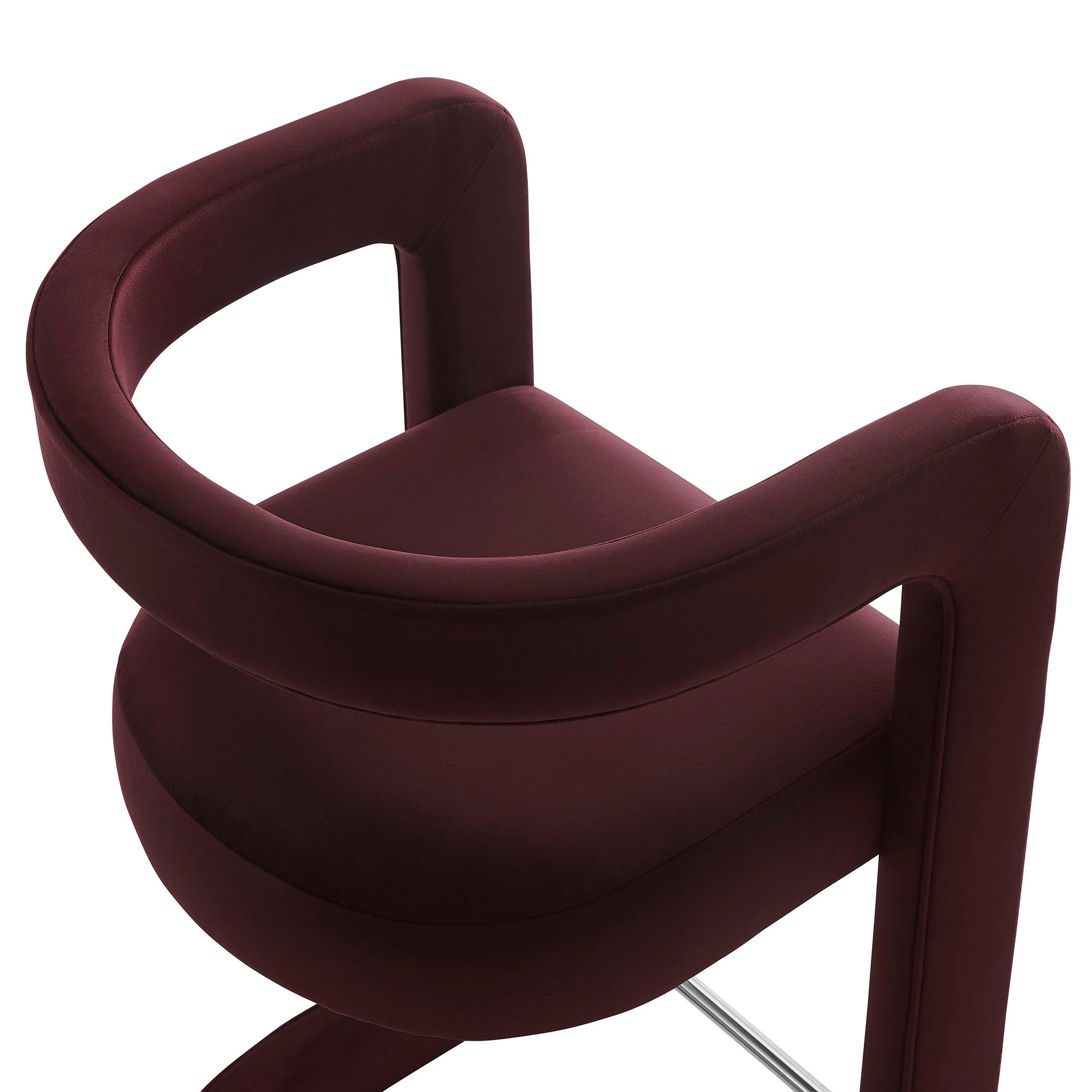 Winslow Performance Velvet Bar Stool by Modway