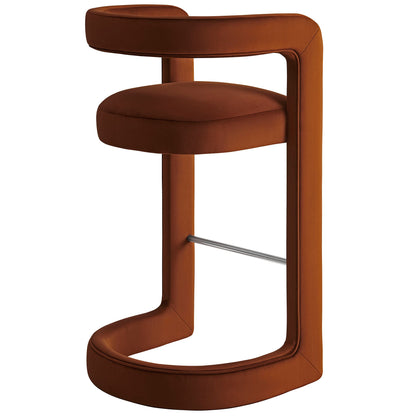 Winslow Performance Velvet Bar Stool by Modway