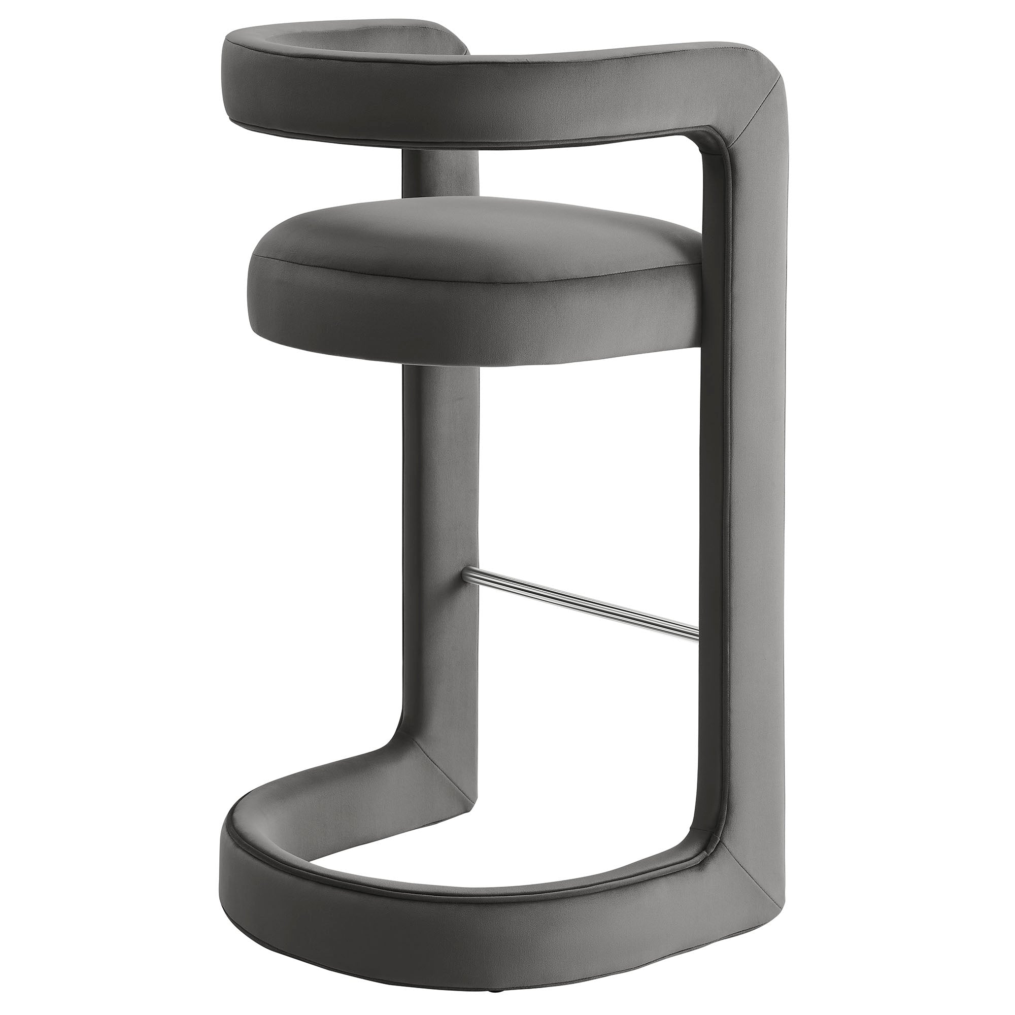 Winslow Performance Velvet Bar Stool by Modway