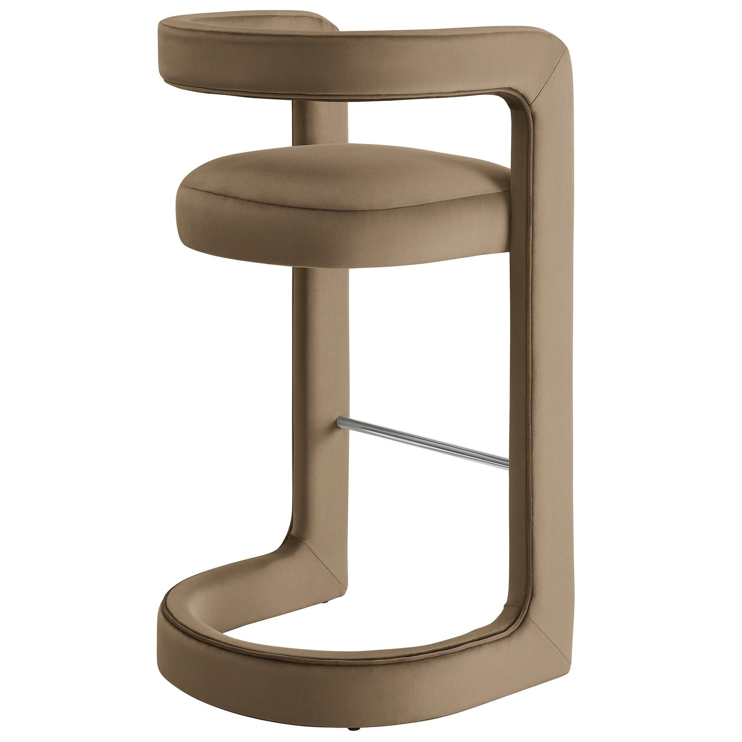 Winslow Performance Velvet Bar Stool by Modway