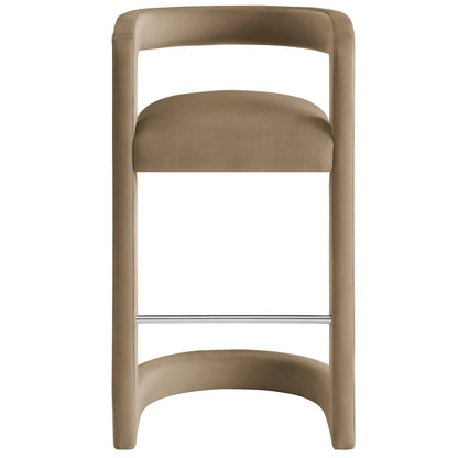 Winslow Performance Velvet Bar Stool by Modway