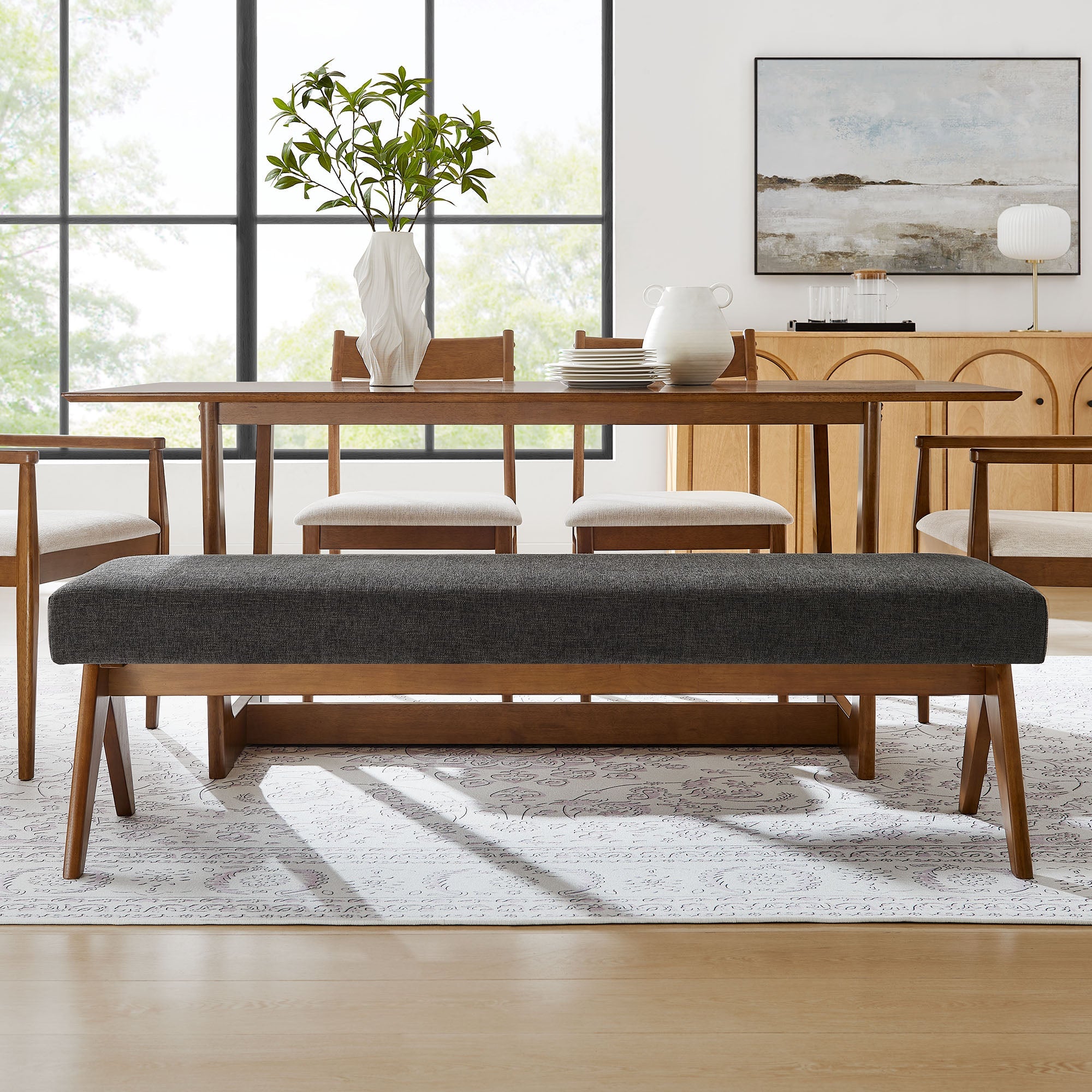 Lyra Upholstered Bench By HouseBean