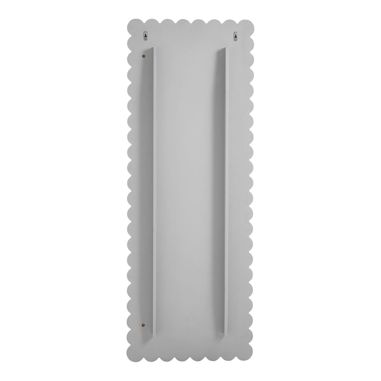 Emmeline Scalloped Rectangle Floor Mirror By HouseBean