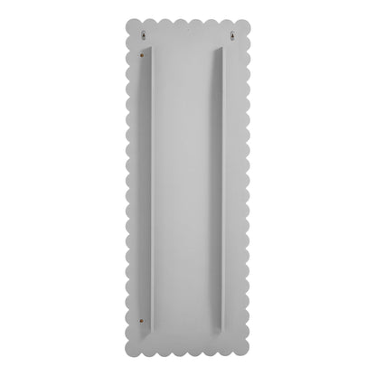 Emmeline Scalloped Rectangle Floor Mirror By HouseBean