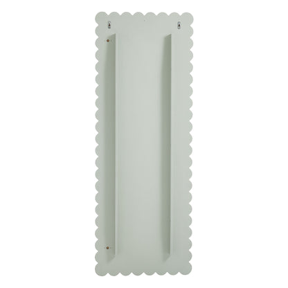 Emmeline Scalloped Rectangle Floor Mirror By HouseBean