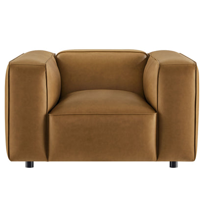 Auren Upholstered Vegan Leather Armchair by Modway