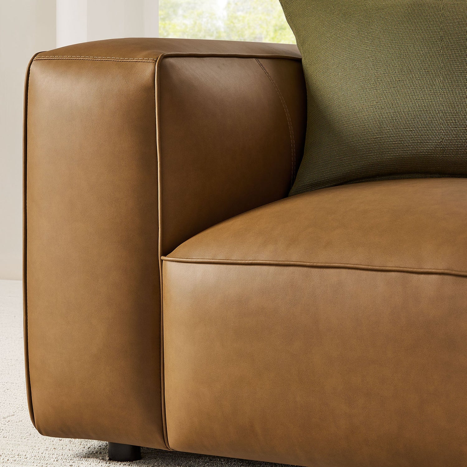 Auren Upholstered Vegan Leather Armchair by Modway