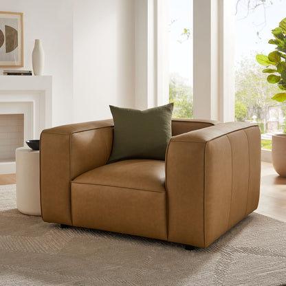 Auren Upholstered Vegan Leather Armchair by Modway