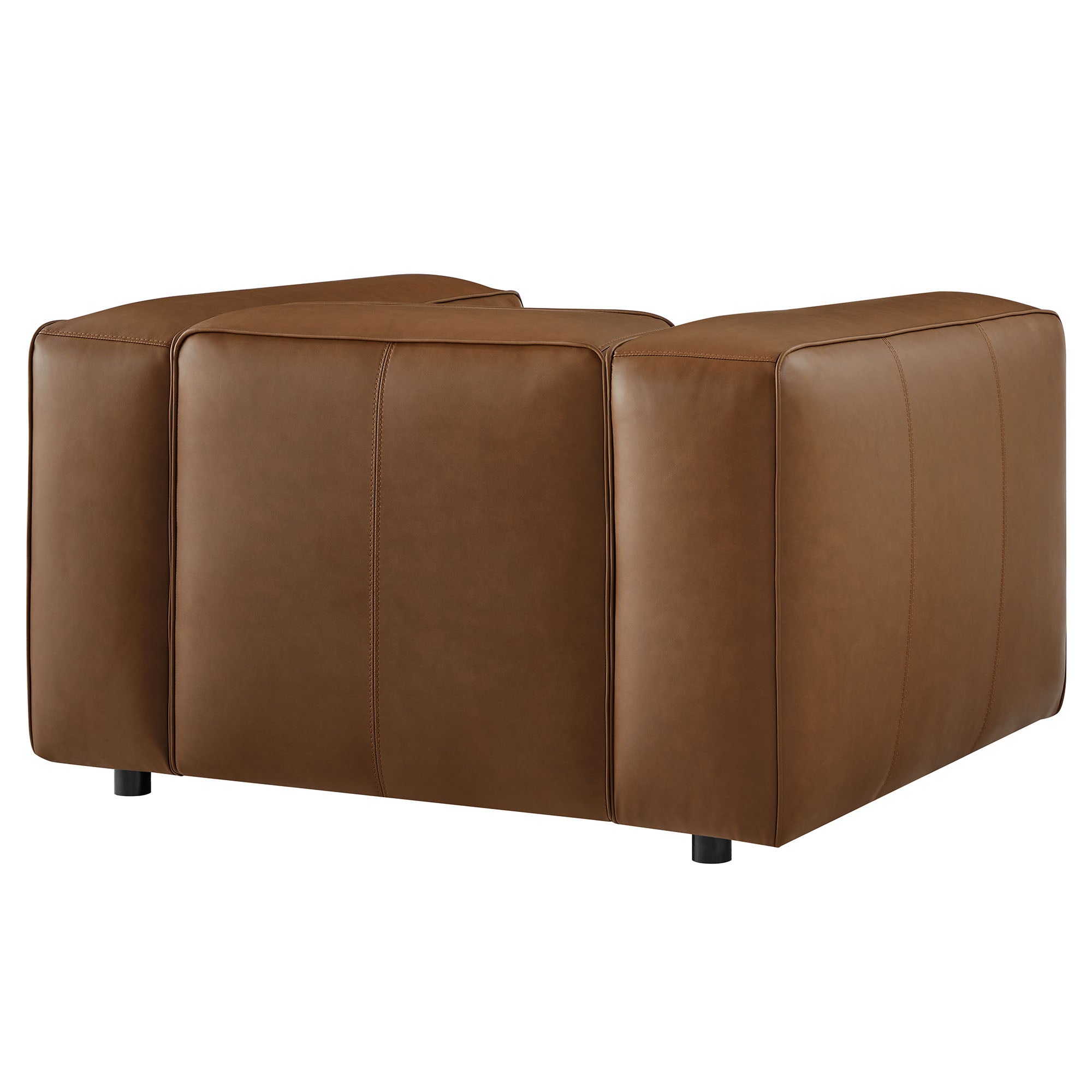 Auren Upholstered Vegan Leather Armchair by Modway