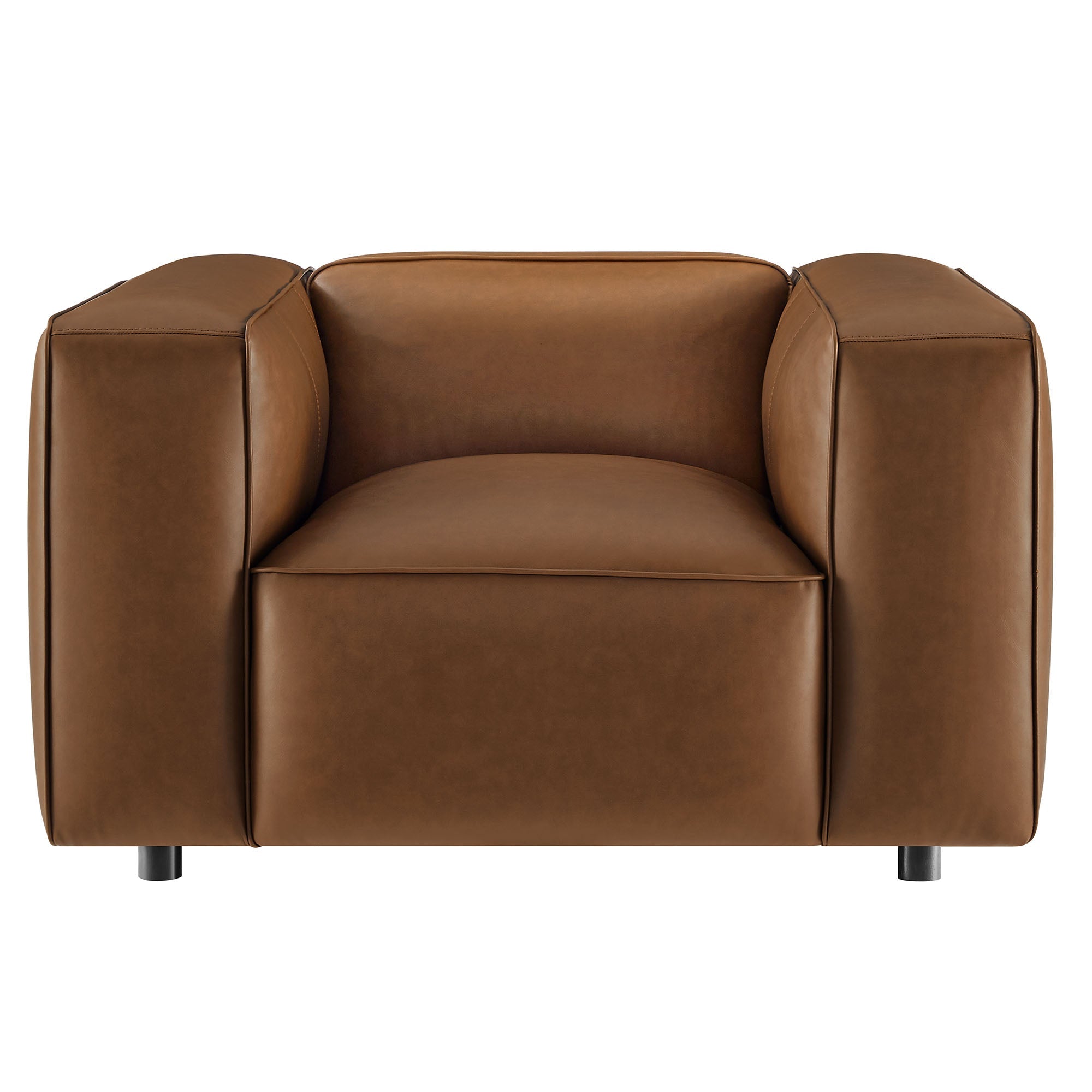 Auren Upholstered Vegan Leather Armchair by Modway