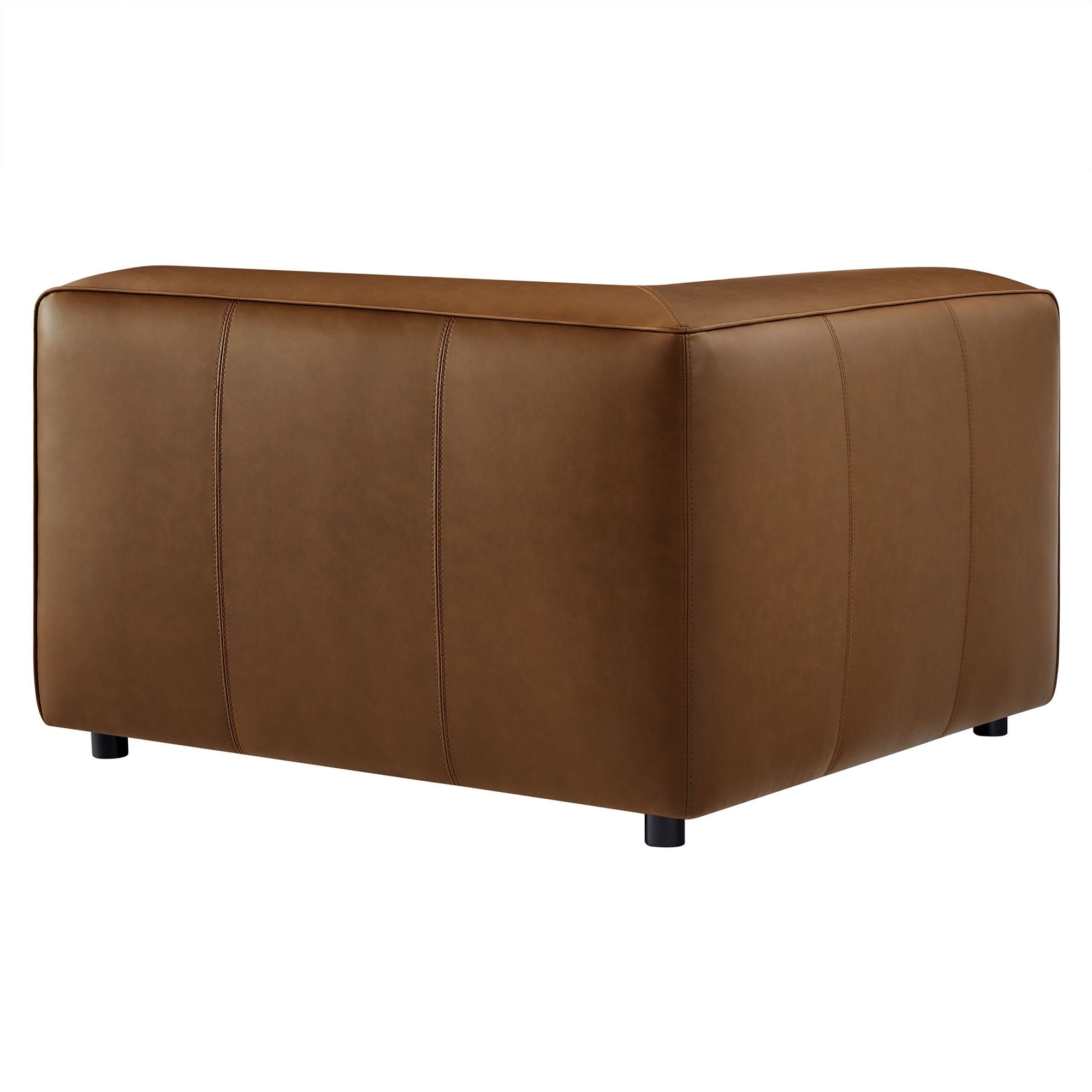 Auren Upholstered Vegan Leather Modular Corner Chair by Modway