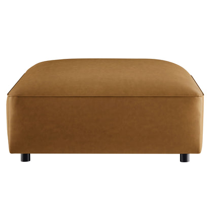 Auren Upholstered Vegan Leather Ottoman by Modway