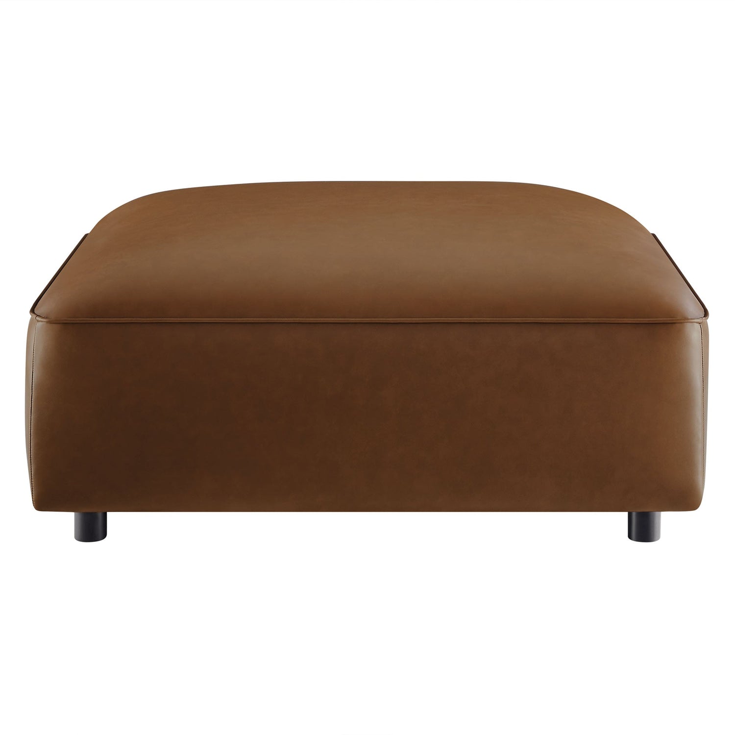 Auren Upholstered Vegan Leather Ottoman by Modway