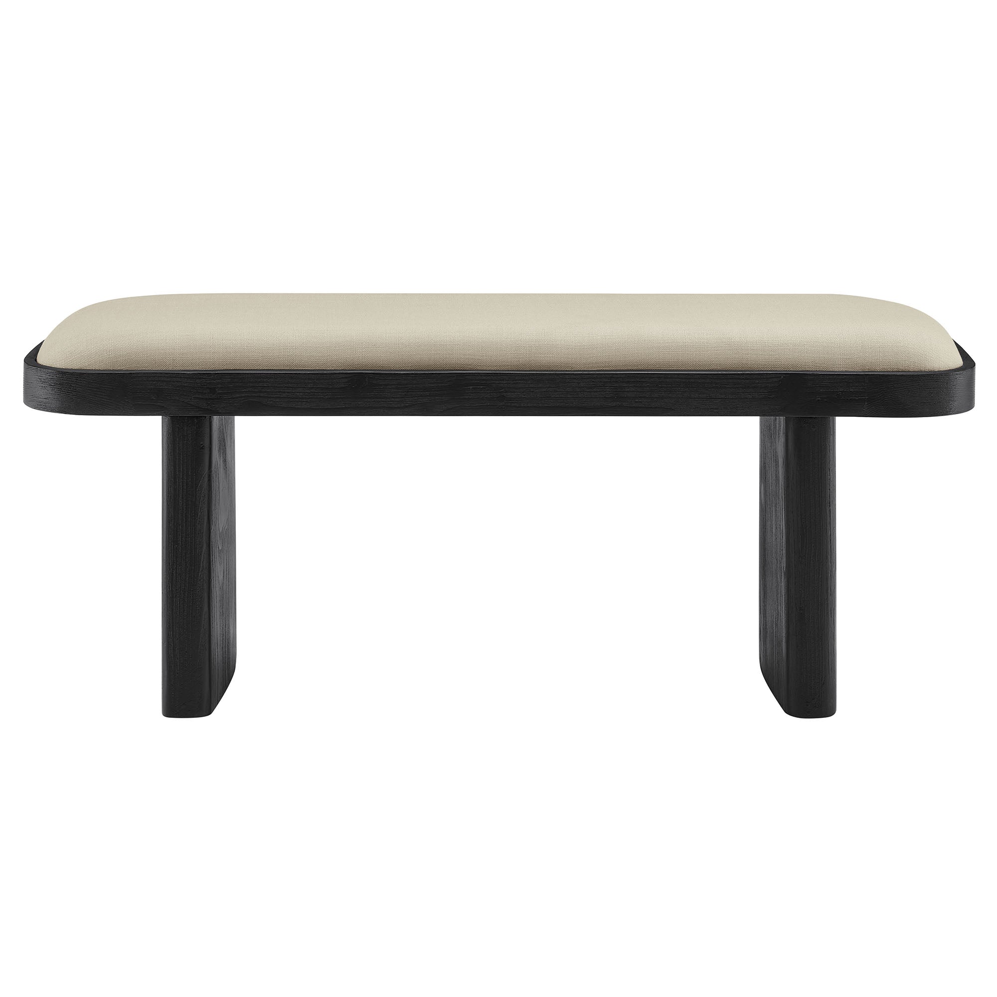 Iver 43&quot; Upholstered Wood Accent Bench by Modway