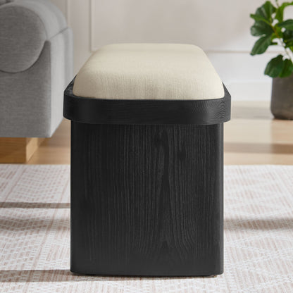 Iver 43&quot; Upholstered Wood Accent Bench by Modway