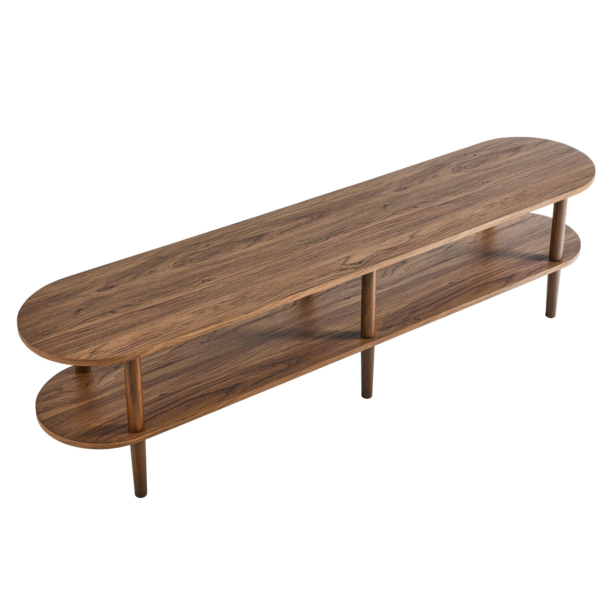 Torus Oval Wood TV Stand by Modway