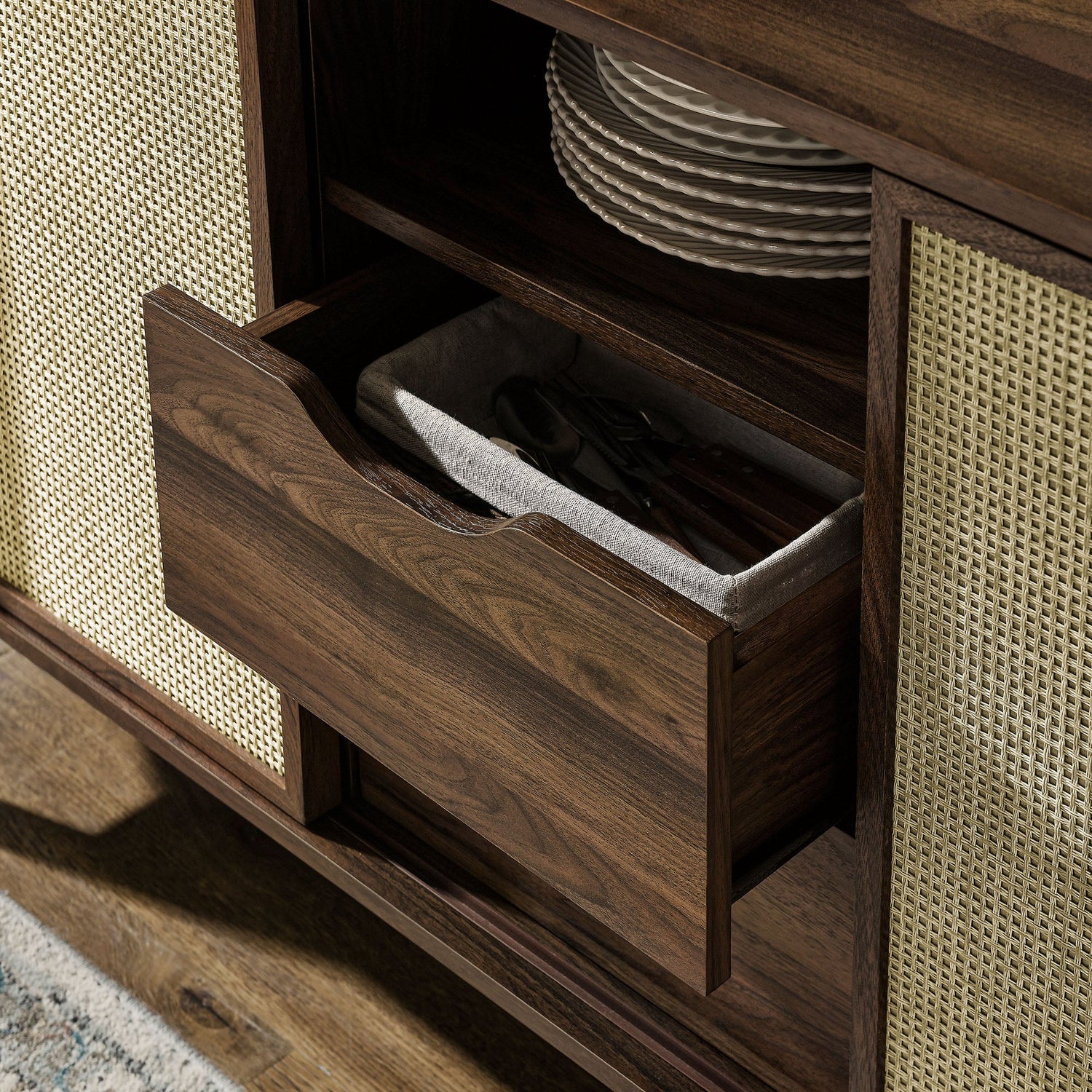 Reid 63&quot; Curved Sideboard by Modway