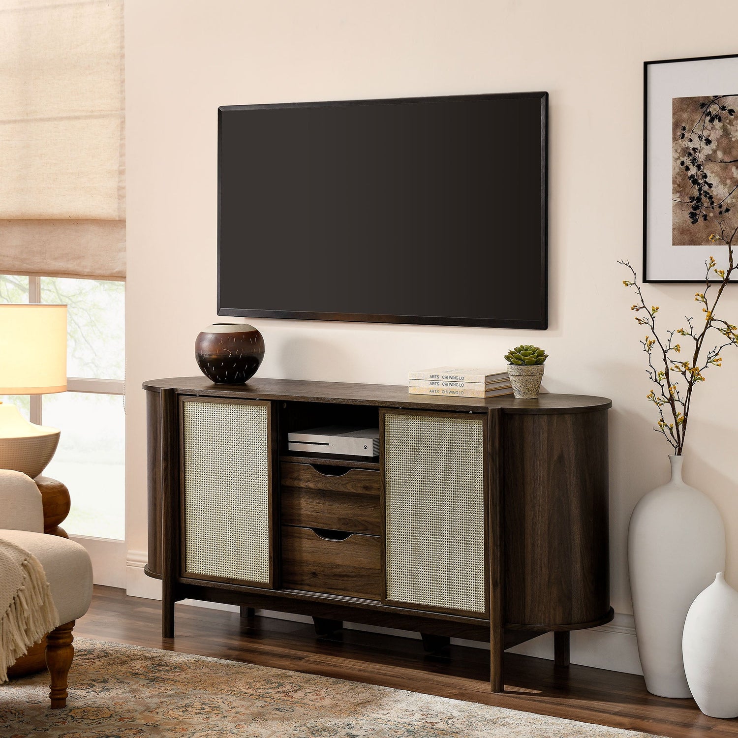 Reid 63&quot; Curved Sideboard by Modway