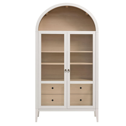 Nolan 74&quot; Tall Arched Storage Display Cabinet by Modway