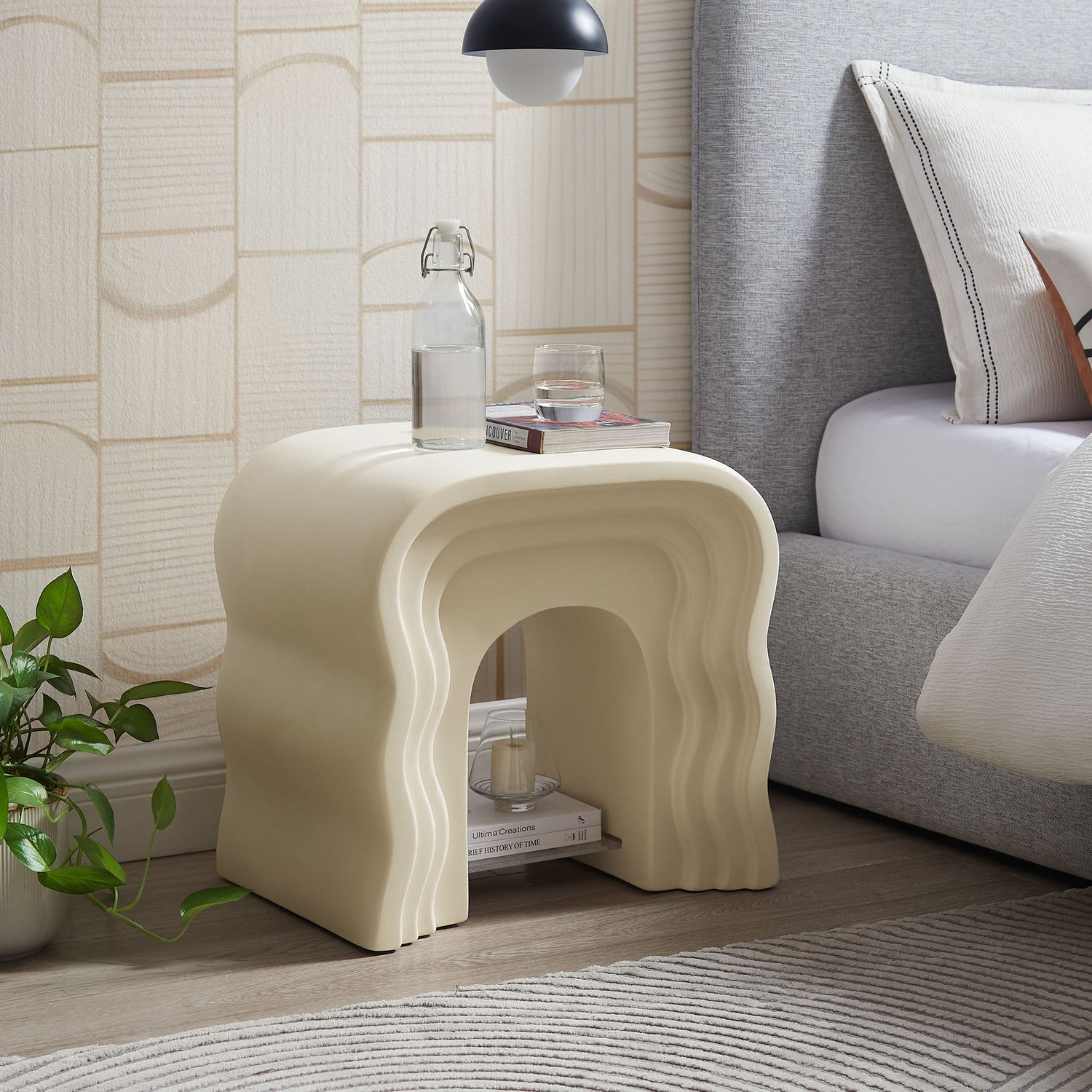 Jorin Squiggle Side Table By HouseBean